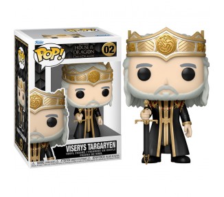 Figura POP Juego de Tronos La Casa del Dragon Viserys Targaryen