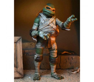 Figura Ultimate Michelangelo as the Mummy Las tortugas Ninja 18cm