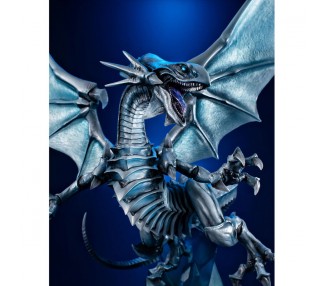 Figura Blue Eyes White Dragon Duel Monsters Art Works Holographic Edition Yu-Gi-Oh!  28cm
