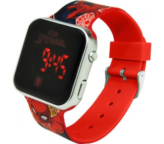 Reloj led Spiderman Marvel