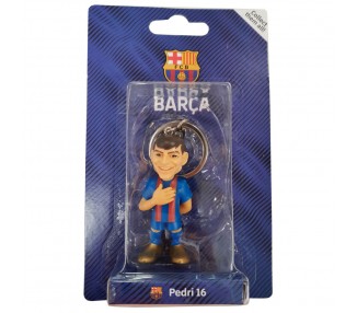 Llavero figura Minix Pedri FC Barcelona 7cm