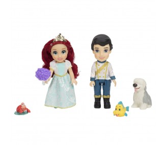 Muñecas Ariel + Eric La Sirenita Disney 15cm