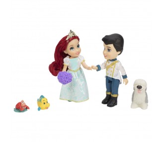 Muñecas Ariel + Eric La Sirenita Disney 15cm