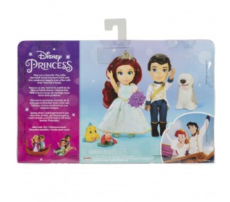 Muñecas Ariel + Eric La Sirenita Disney 15cm