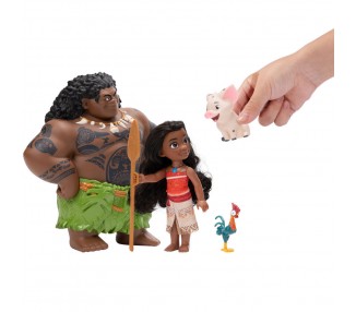 Muñeca Moana + Mauhi Petite Vaiana Disney