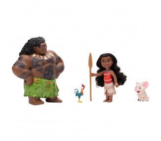 Muñeca Moana + Mauhi Petite Vaiana Disney