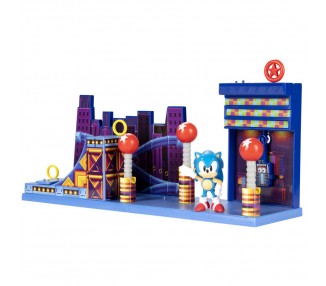 Playset Studiopolis Zone Sonic The Hedgehog 6cm