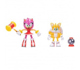 Set figuras Tails & Modern Army Sonic The Hedgehog 10cm