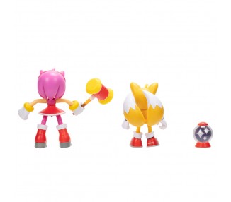 Set figuras Tails & Modern Army Sonic The Hedgehog 10cm