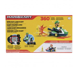 Figura Luigi Kart megagiros Mario Kart 6,5cm