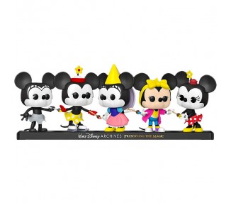 Blister 5 figuras POP Disney Minnie Mouse Exclusive