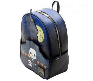 Mochila Jack Skellington Pesadilla Antes de Navidad Disney Loungefly 30cm