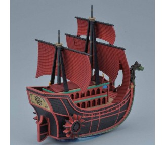 Figura Model Kit Nine Snake Kuja Pirate Ship One Piece 15cm