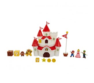 Playset Castillo Deluxe Reino Champiñon Super Mario Bros