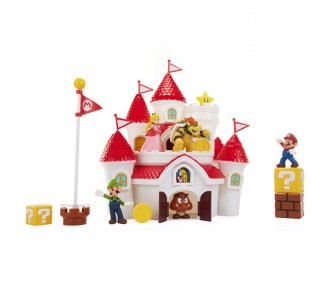 Playset Castillo Deluxe Reino Champiñon Super Mario Bros