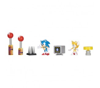 Blister set diorama Sonic The Hedgehog