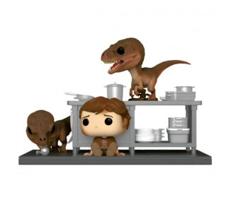 Figura POP Jurassic Park Tim & Velociraptors Exclusive