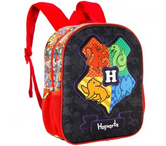 Mochila 3D Hogwarts Harry Potter 31cm