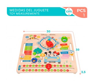 Juego Educativo Calendario Disney