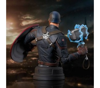Busto Capitan America Endgame Vengadores Avengers Marvel 15cm