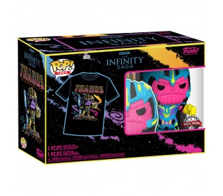 Set figura POP & Tee Marvel Infinity Saga Thanos Exclusive