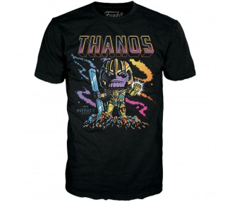 Set figura POP & Tee Marvel Infinity Saga Thanos Exclusive