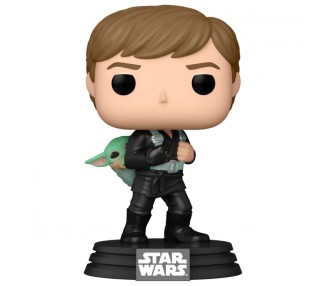 Figura POP Star Wars El Libro de Boba Fett 2 Luke Skywalker & Grogu