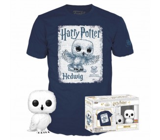Set figura POP & Tee Harry Potter Hedwig