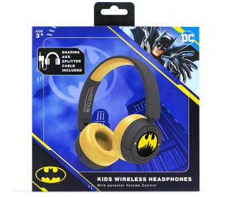 Auriculares inalambricos infantiles Gotham City Batman DC Comics