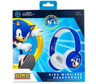 Auriculares inalambricos infantiles Sonic the Hedgehog