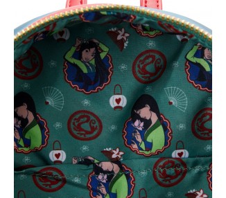 Mochila Mulan Disney Loungefly 25cm