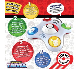 Juego mesa Trivia Pokemon