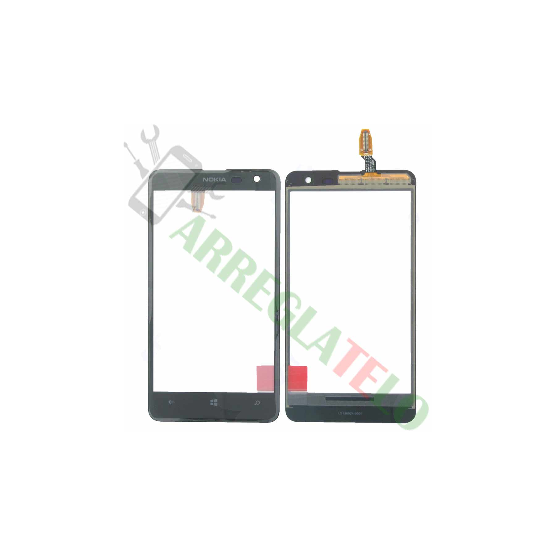 Pantalla Tactil Digitalizador Para Nokia Lumia 625 Negro Negra