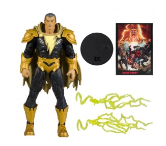 Figura Black Adam + Comic Black Adam DC Comics 17cm