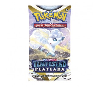 Expositor 36 Sobres Cartas Coleccionables Tempestad Plateada Espada y Escudo Pokemon español