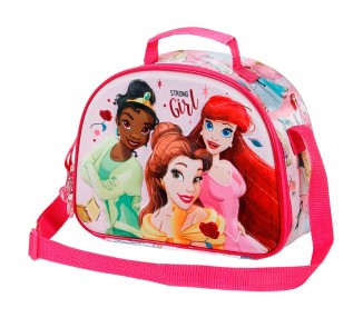 Bolsa portameriendas 3D Strong Princesas Disney