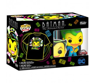 Set figura POP & Tee DC Comics Batman Joker Exclusive