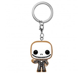 Llavero Pocket POP Disney Pesadilla Antes de Navidad Jack Skellington Gingerbread Exclusive