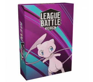 Blister Juego Cartas Coleccionables League Battle Mew VMax Pokemon español