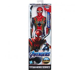 Figura Titan Hero Iron Spider Vengadores Avengers Marvel 30cm