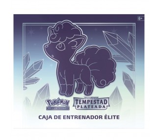 Estuche juego cartas coleccionables Entrenador Tempestad Plateada Espada y Escudo Pokemon español