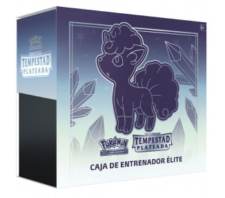 Estuche juego cartas coleccionables Entrenador Tempestad Plateada Espada y Escudo Pokemon español
