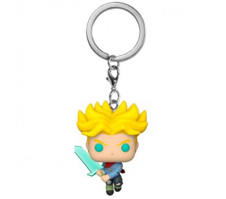 Llavero Pocket POP Dragon Ball Super Saiyan Trunks with Sword