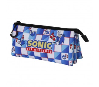 Portatodo Blue Lay Sonic The Hedgehog triple