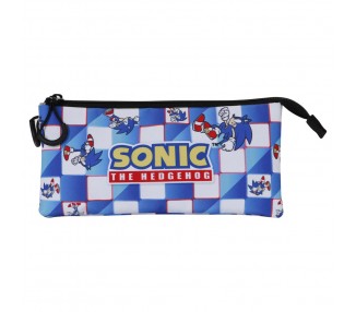 Portatodo Blue Lay Sonic The Hedgehog triple