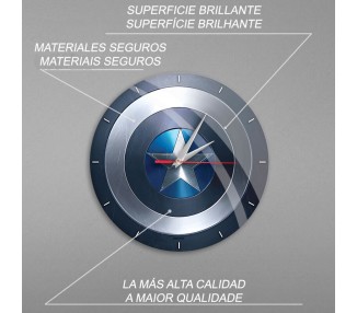 Reloj pared Capitan America Marvel