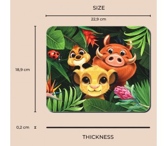 Alfombrilla raton El Rey Leon Disney