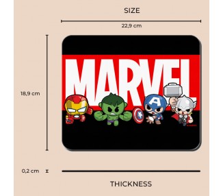 Alfombrilla raton Marvel