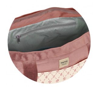 Bolso maternidad Marsala adaptable