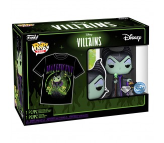 Set figura POP & Tee Disney Villanas Malefica Exclusive